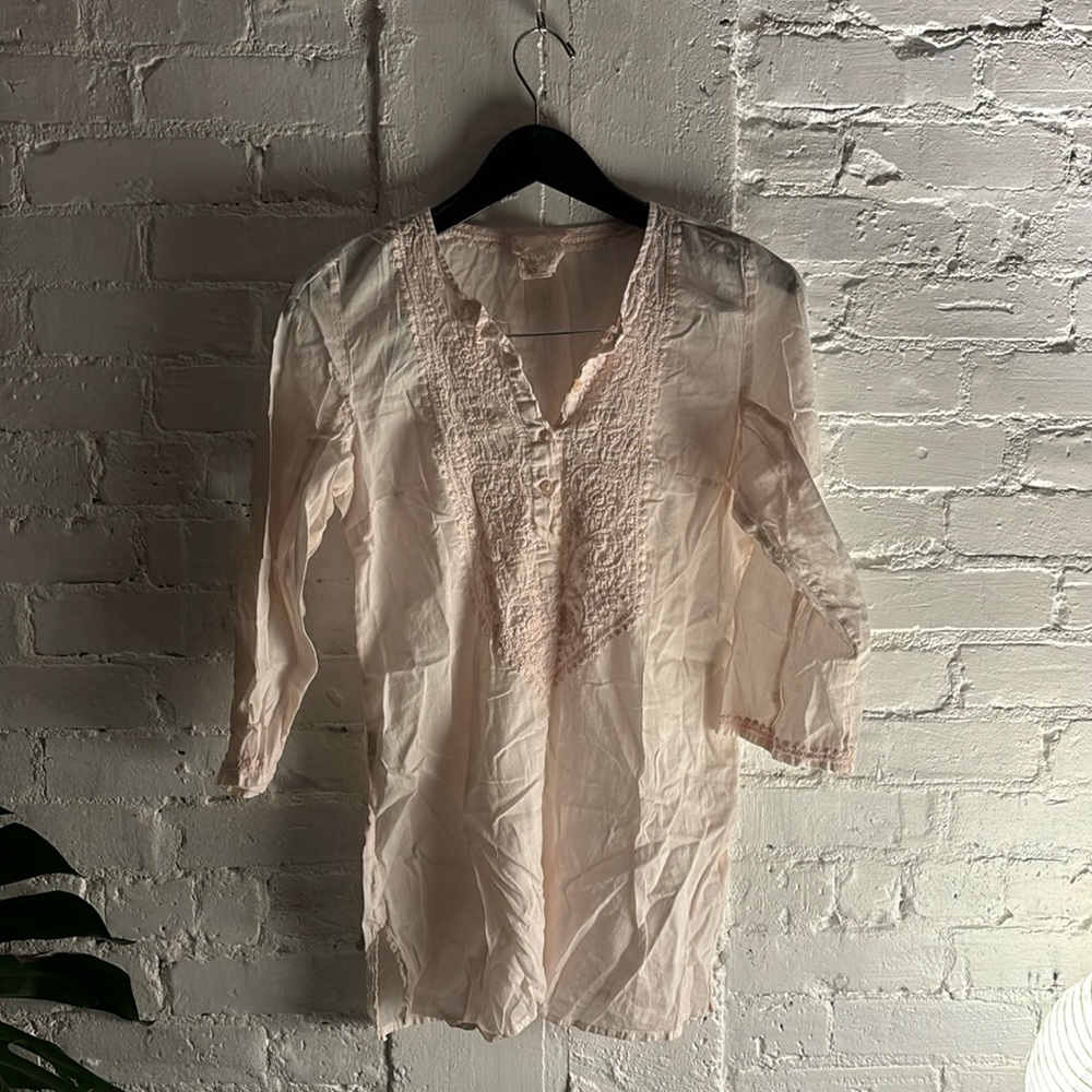 Light pink Indian Tunic